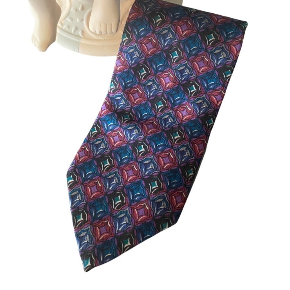 Christian Dior Gem Pattern Tie - Picture 1 of 3